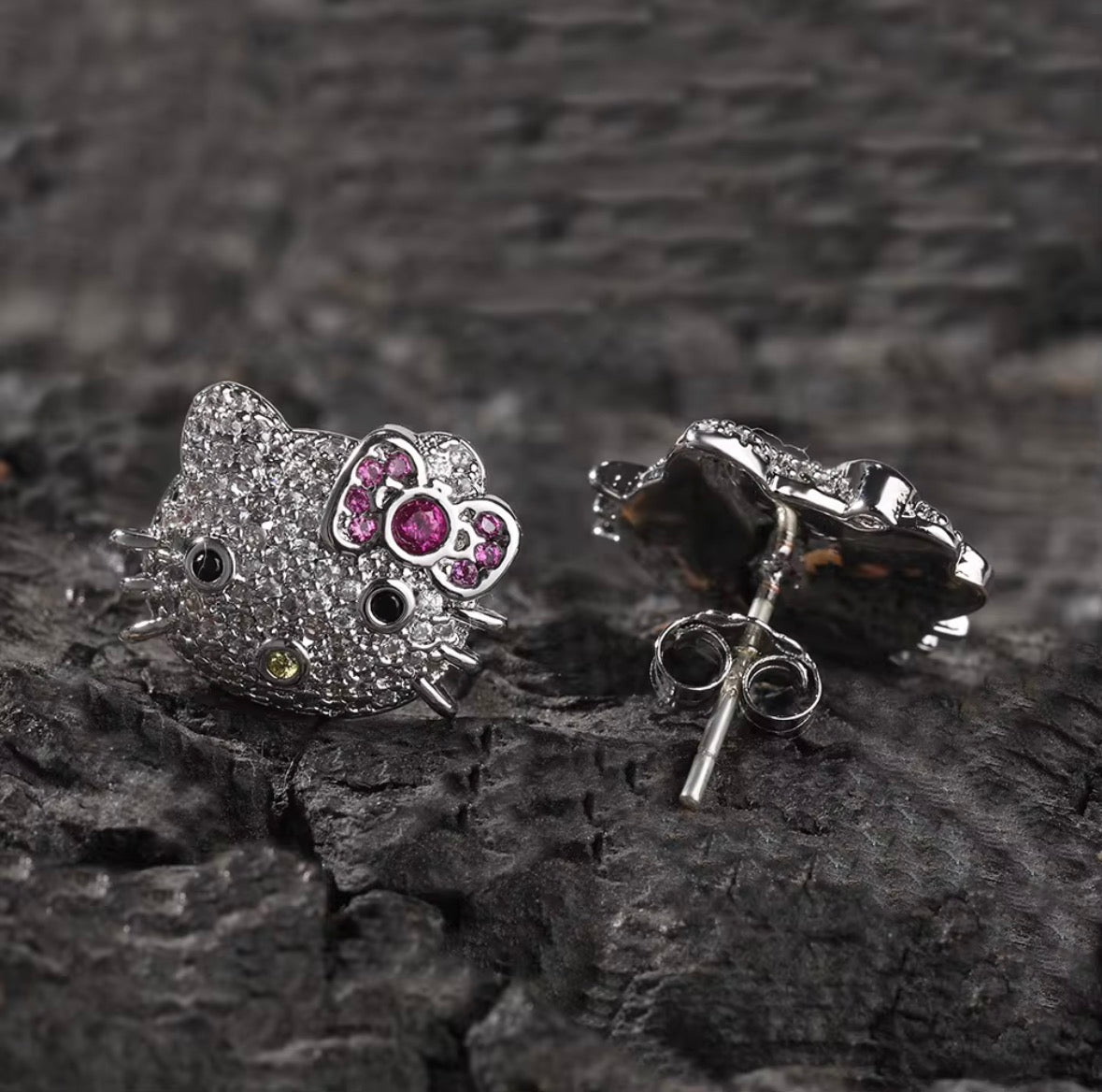 Pretty Kitty Spark Studs