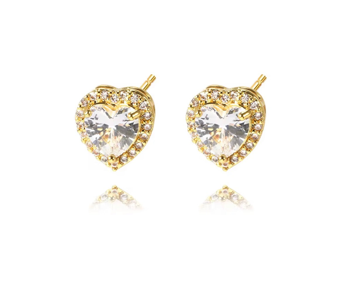 Sweet Heart Studs