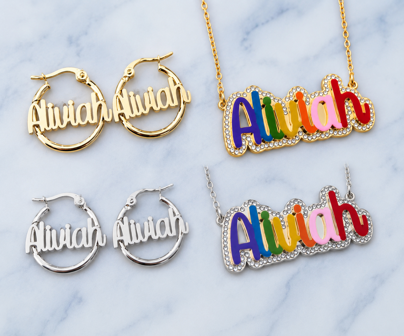 Personalized Rainbow Set