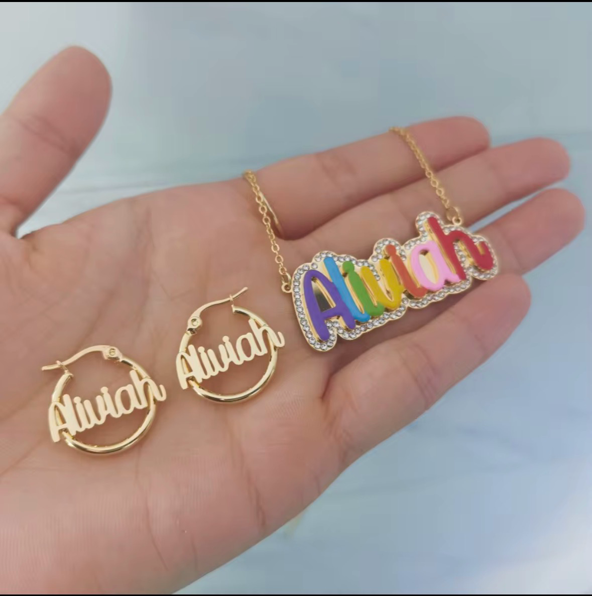 Personalized Rainbow Set